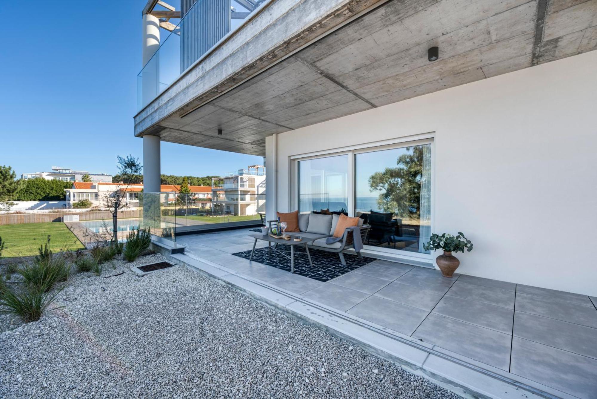 Mar A Vista - Condominium With Pool, Gym And Sea Views Nazaré Zimmer foto