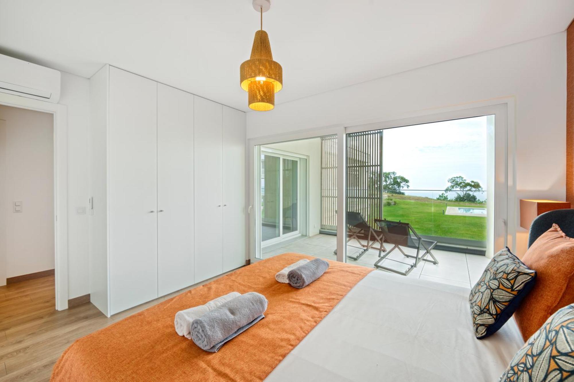 Mar A Vista - Condominium With Pool, Gym And Sea Views Nazaré Zimmer foto
